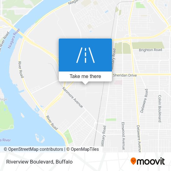 Riverview Boulevard map