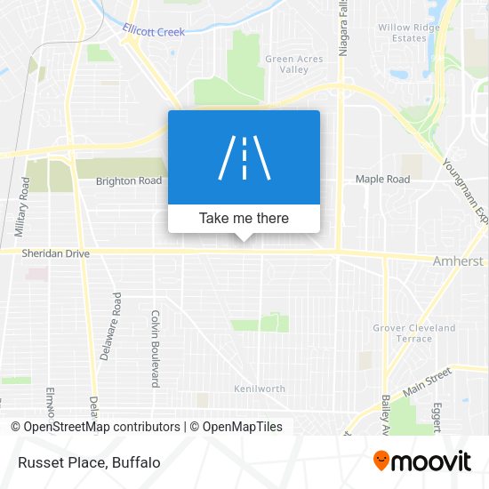 Mapa de Russet Place