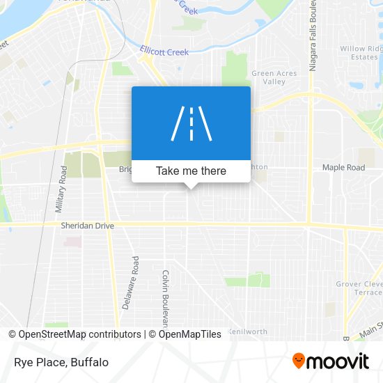 Mapa de Rye Place