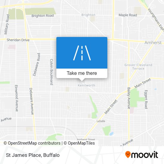 Mapa de St James Place