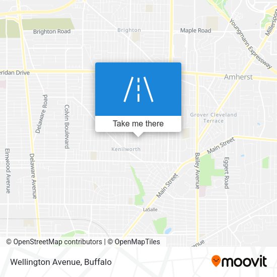 Mapa de Wellington Avenue