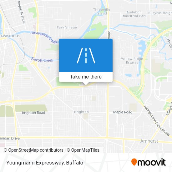 Mapa de Youngmann Expressway