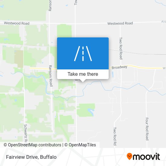 Mapa de Fairview Drive