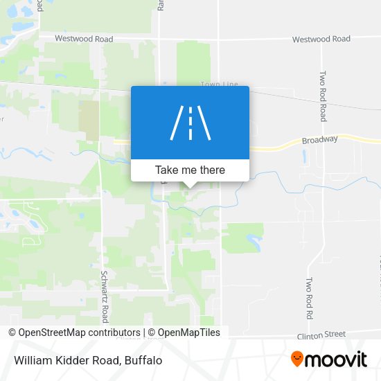 William Kidder Road map