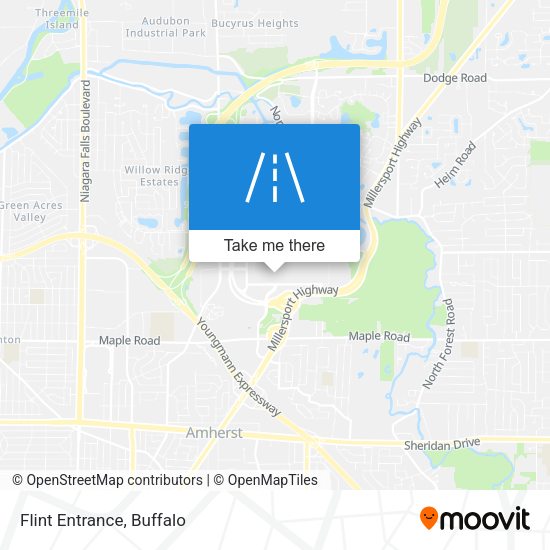Mapa de Flint Entrance