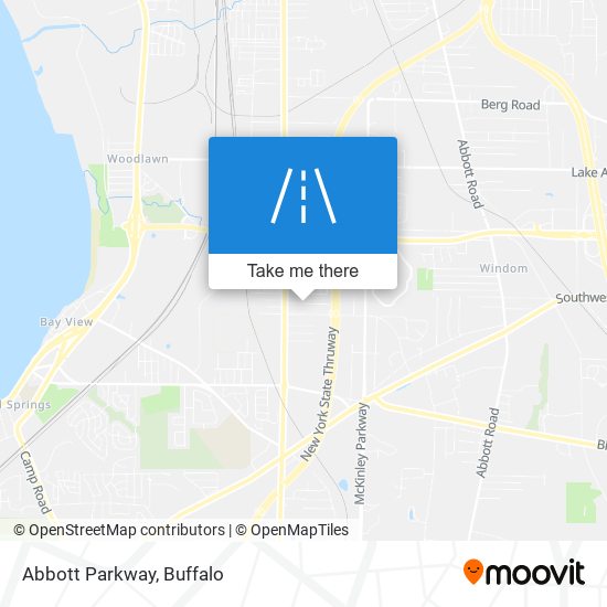 Mapa de Abbott Parkway