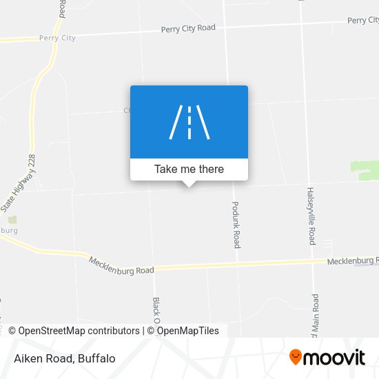 Mapa de Aiken Road