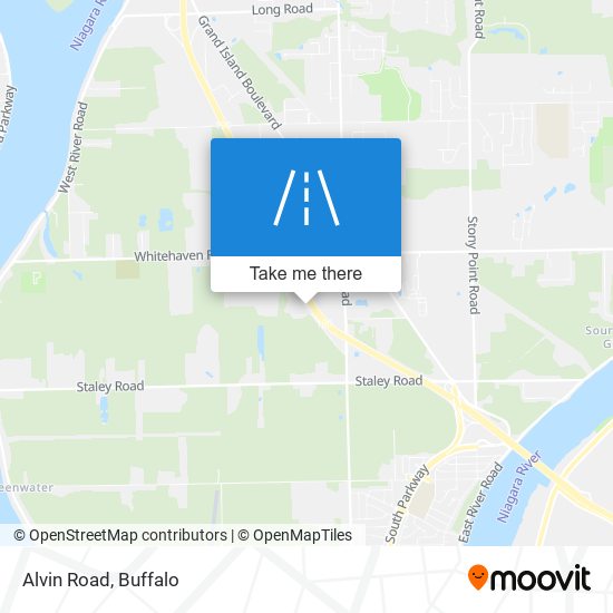 Mapa de Alvin Road