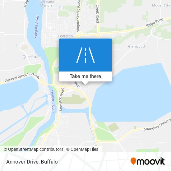 Annover Drive map