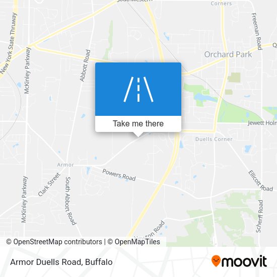 Mapa de Armor Duells Road