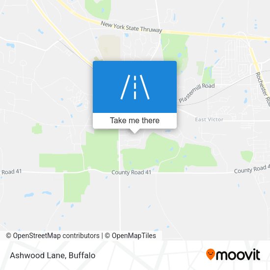 Mapa de Ashwood Lane
