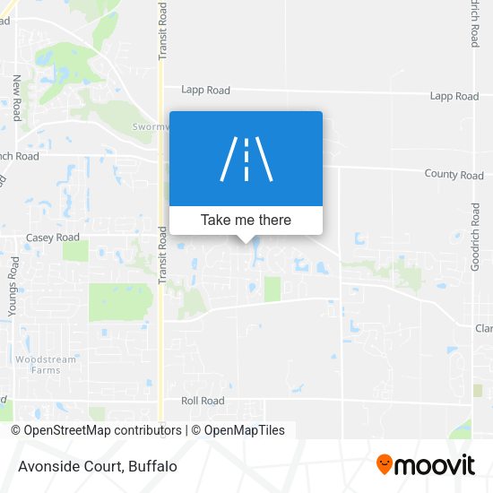 Mapa de Avonside Court