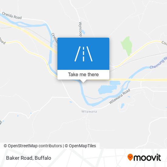 Baker Road map