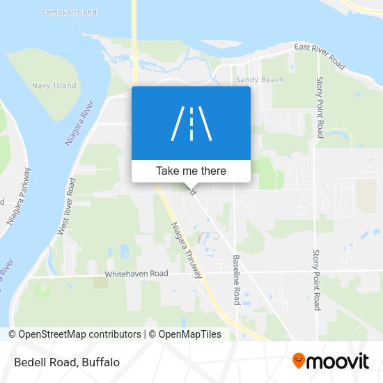 Mapa de Bedell Road