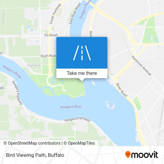 Mapa de Bird Viewing Path