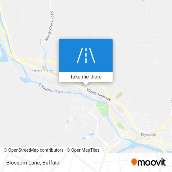 Mapa de Blossom Lane
