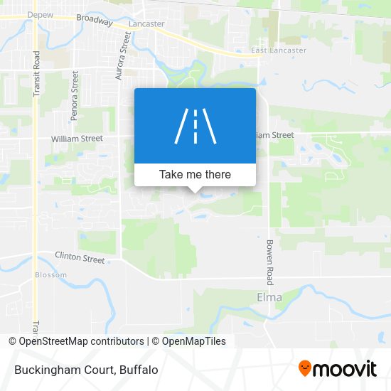 Mapa de Buckingham Court