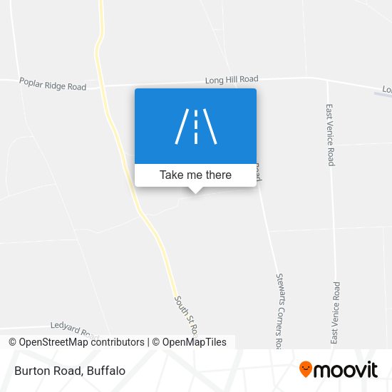 Mapa de Burton Road