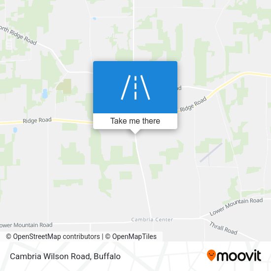 Cambria Wilson Road map