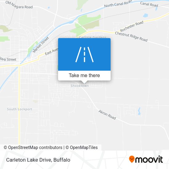 Carleton Lake Drive map