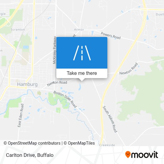 Mapa de Carlton Drive