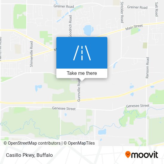 Casillo Pkwy map