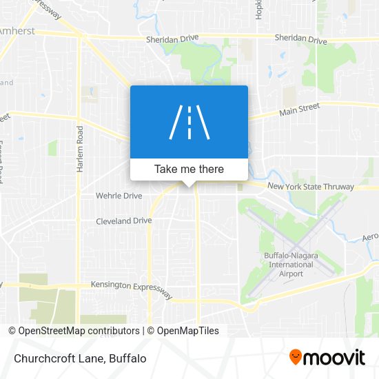 Mapa de Churchcroft Lane