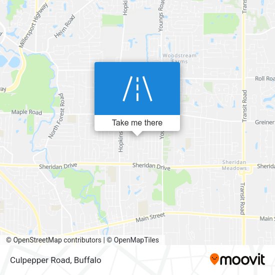 Mapa de Culpepper Road