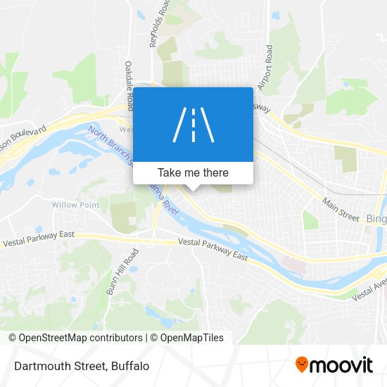 Mapa de Dartmouth Street