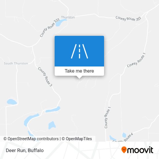 Mapa de Deer Run