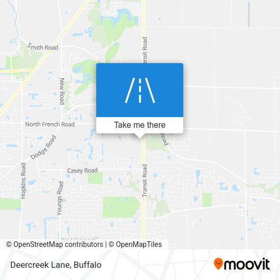 Mapa de Deercreek Lane