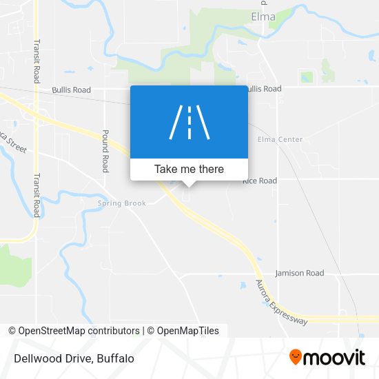Mapa de Dellwood Drive