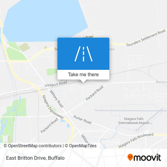 Mapa de East Britton Drive