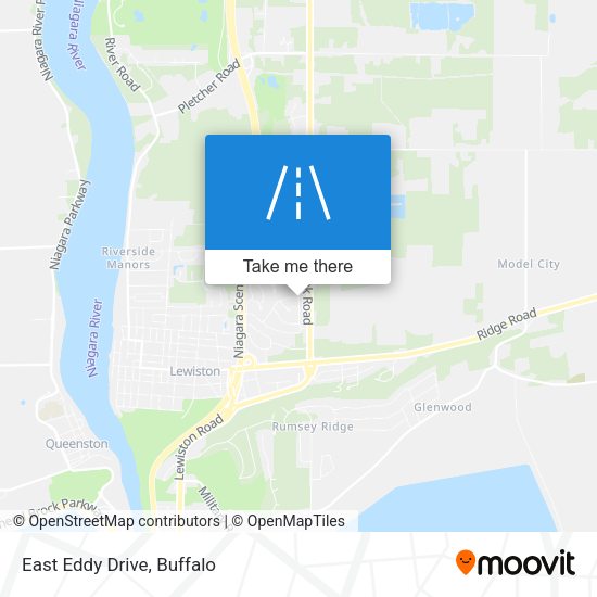 Mapa de East Eddy Drive