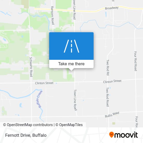 Mapa de Fernott Drive