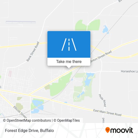 Forest Edge Drive map