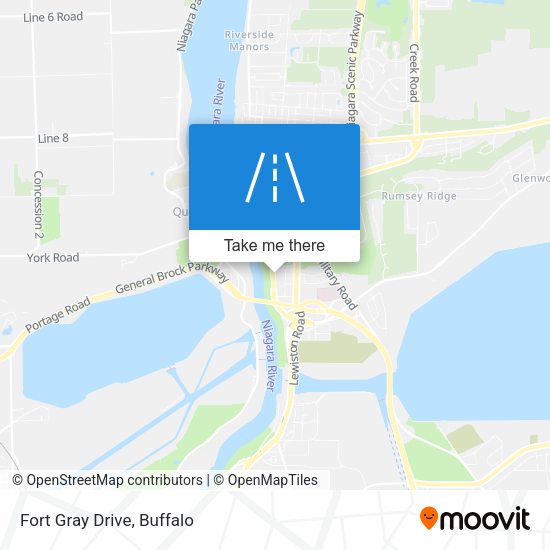 Mapa de Fort Gray Drive