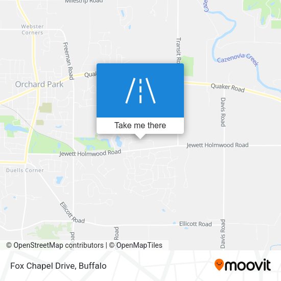 Mapa de Fox Chapel Drive