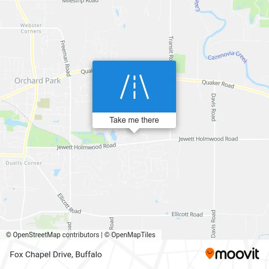 Fox Chapel Drive map