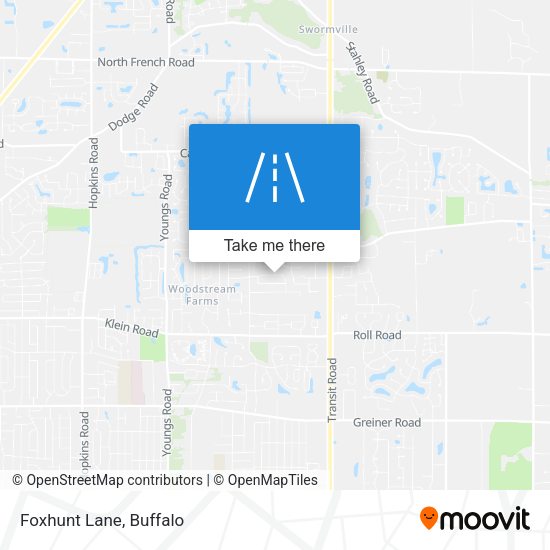 Mapa de Foxhunt Lane