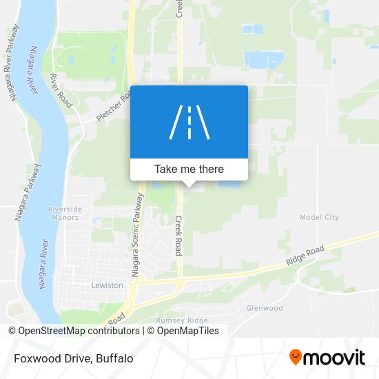 Mapa de Foxwood Drive