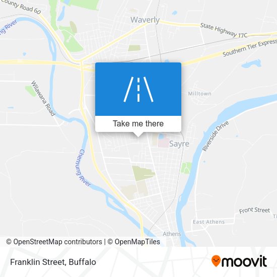 Mapa de Franklin Street