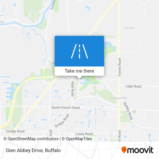 Mapa de Glen Abbey Drive