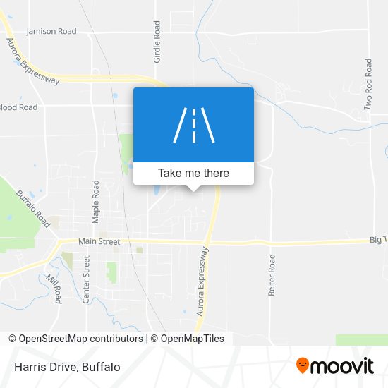 Mapa de Harris Drive