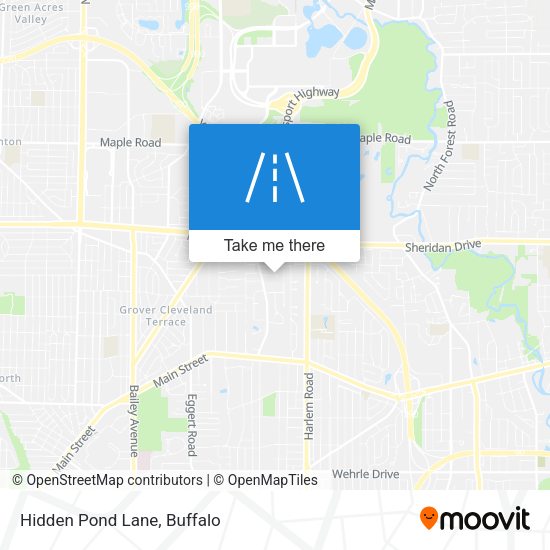 Mapa de Hidden Pond Lane