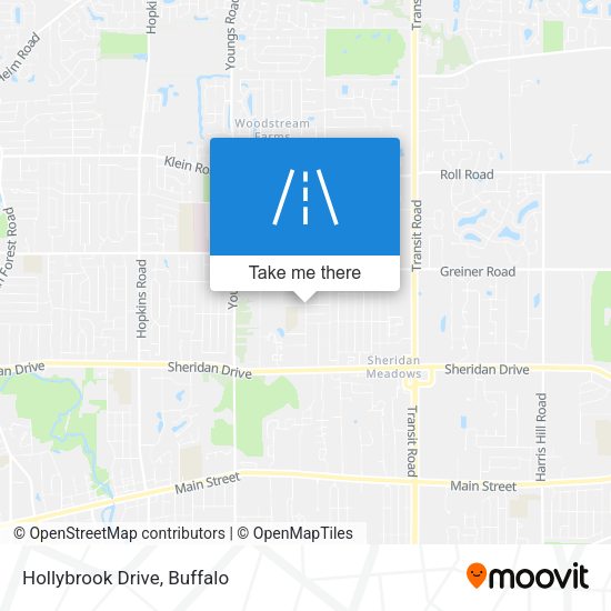 Mapa de Hollybrook Drive