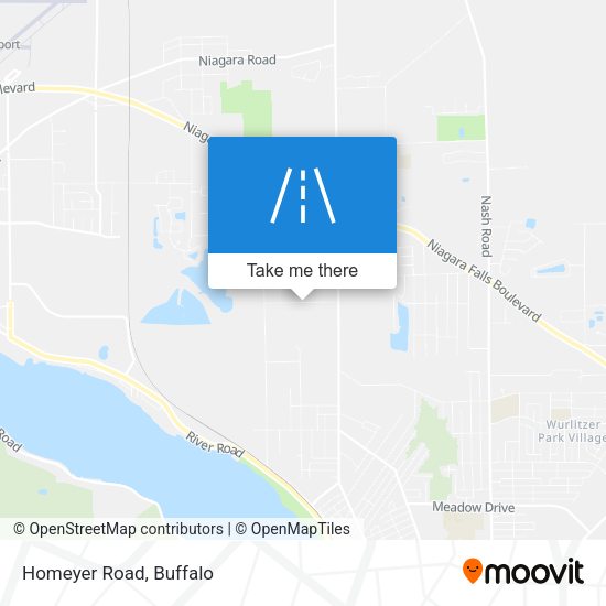 Mapa de Homeyer Road