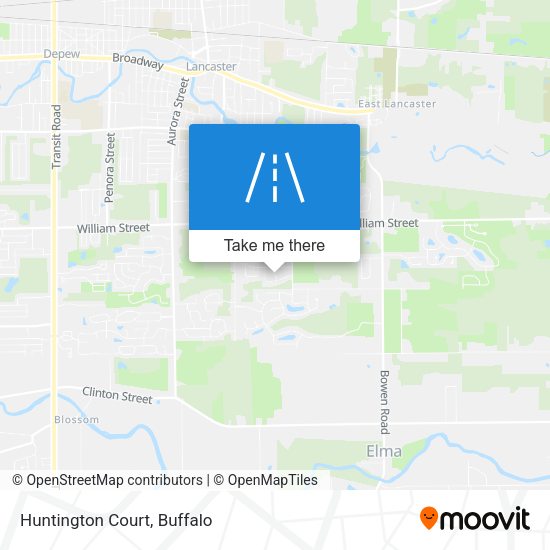 Mapa de Huntington Court
