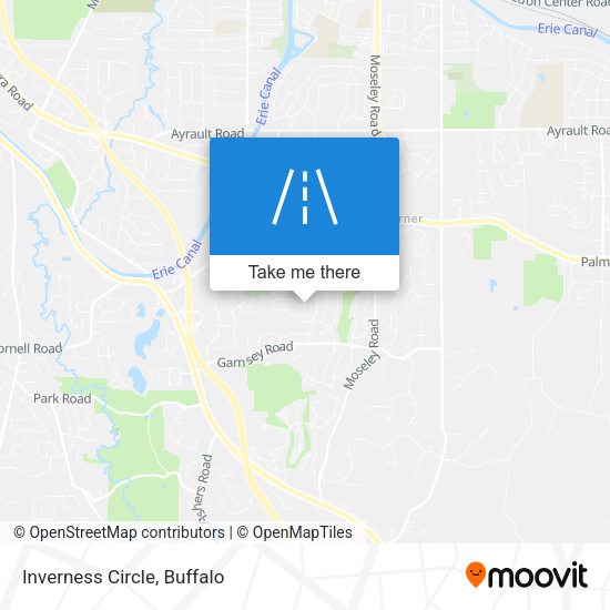 Mapa de Inverness Circle