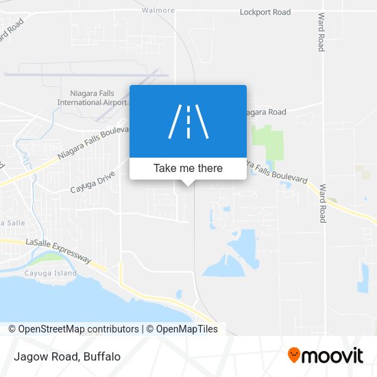Mapa de Jagow Road